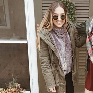 Anthropologie Chenille Turtleneck Sweater